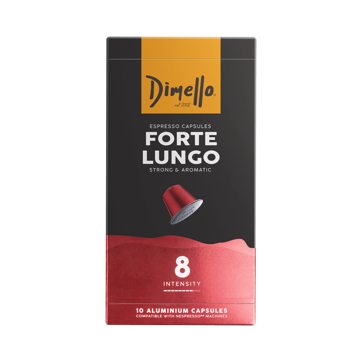 CAPSULES Nr. 8 - FORTE LUNGO