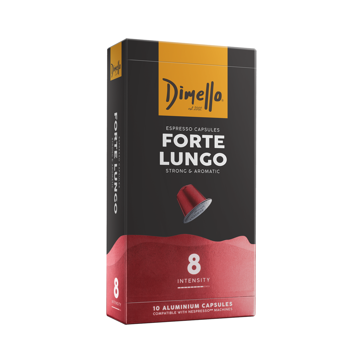 CAPSULES Nr. 8 - FORTE LUNGO