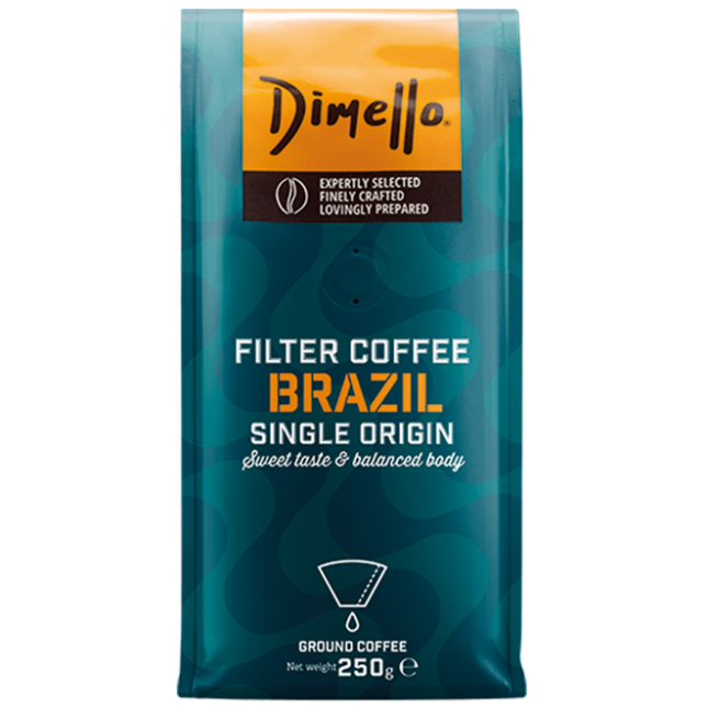 SINGLE ORIGIN BRAZIL GROUND FILTER COFFEE