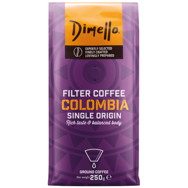 SINGLE ORIGIN COLOMBIA GROUND FILTER COFFEE