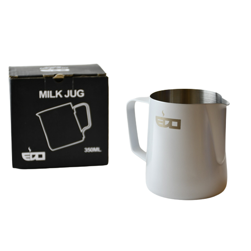 EDO WHITE MILK PITCHER - 350ml
