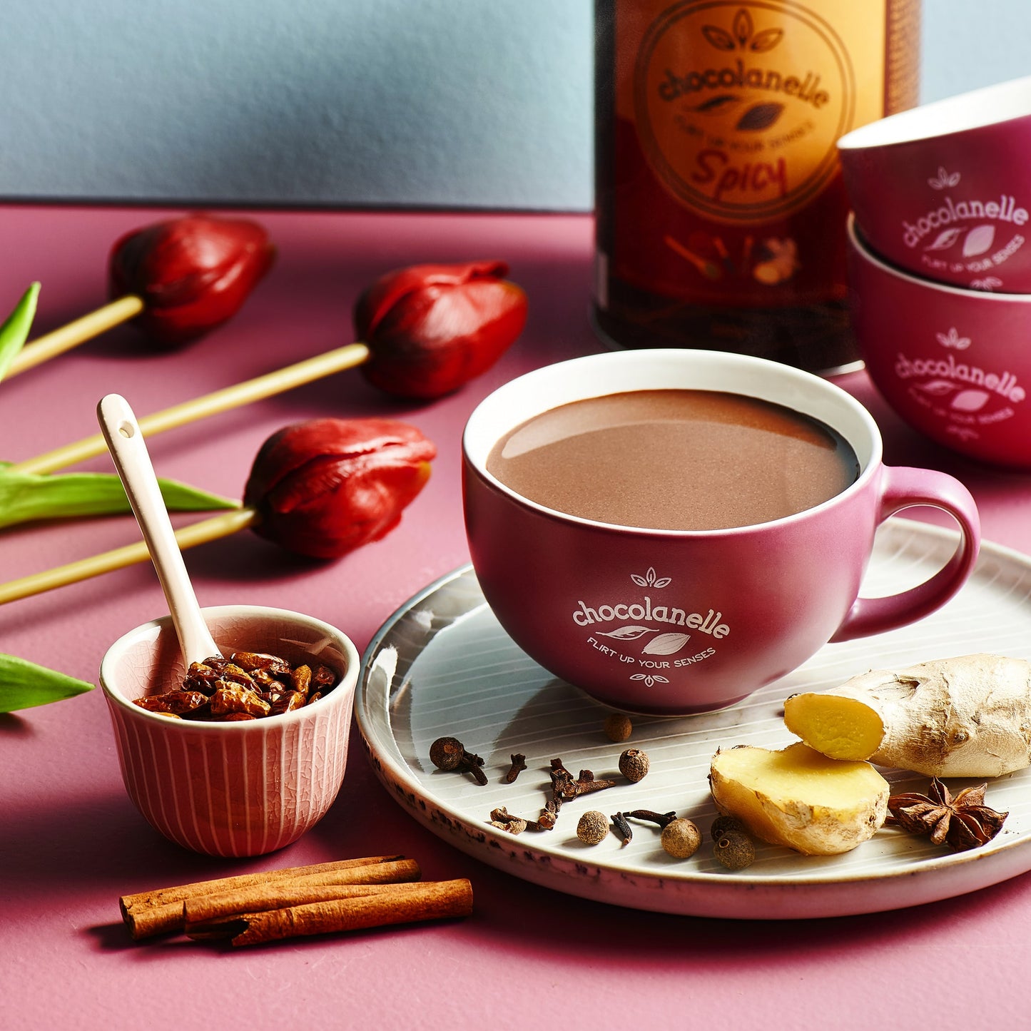 Chocolanelle Cups Set of 6