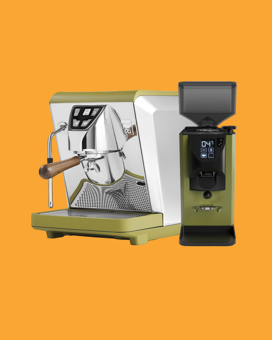 Nuova Simonelli Set Oscar Mood Guacamole met tank & DUO koffiemolen