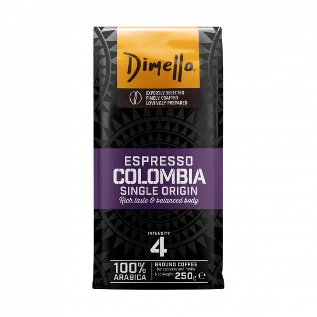 SINGLE ORIGIN COLOMBIA GEMALEN ESPRESSO