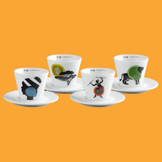 Dimello Cuptales Ethiopia - Cappuccino 4 cups